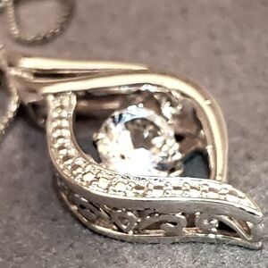 Sterling Silver Infinity Necklace